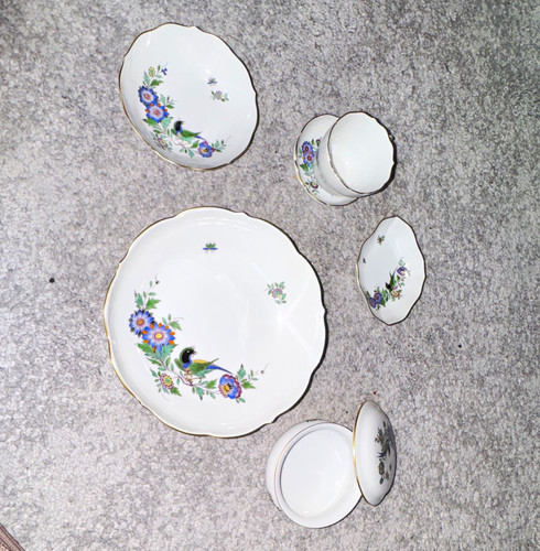 Meissen porzellan schalen set - meissen,