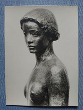 alte Ansichtskarte Postkarte AK Georg Kolbe Südseemädchen Bronze 1915 Hamburg