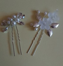 Hochzeit Haarnadeln Perlen Kommunion Braut Haarschmuck Haarsteck