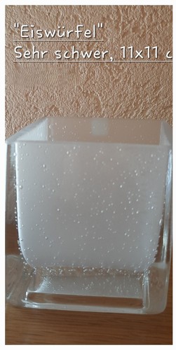 Teelichthalter eiswürfel - teelichthalter, "eiswürfel"