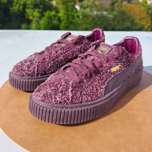 Puma suede platform - suede,