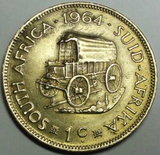 Südafrika cent 1964 - südafrika,