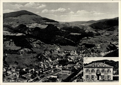 Zell wiesental - ak,