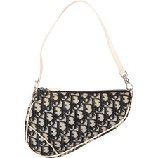 Christian Dior Trotter Monogram Mini Saddle Bag Handbag Tasche