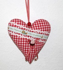 Herz, weihnachten, Acufactum Stoff,Lebkuchen,Adventsdeko
