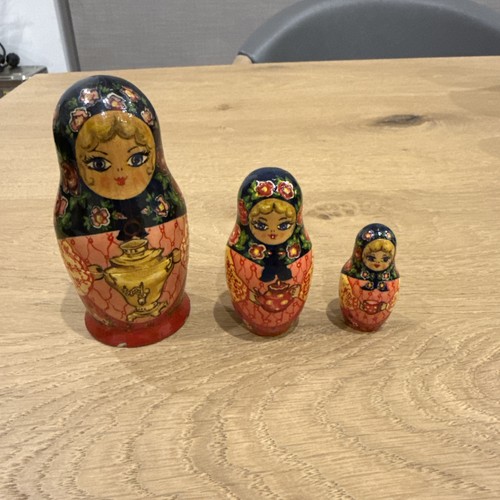 Vintage russische matroschka - vintage,
