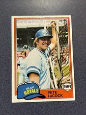 1981 Topps - #9 Pete LaCock
