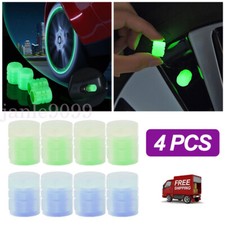 4x Leuchtende Auto KFZ Rad