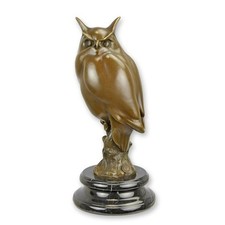 Bronze Waldohreule Eule kf57 
