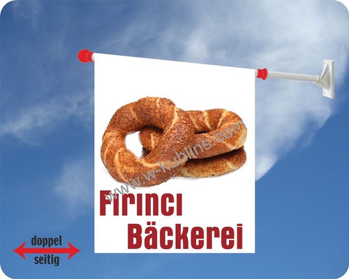Flagge bäckerei - flagge,,