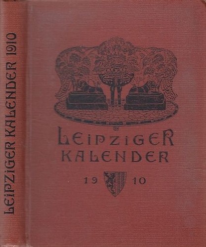 Leipziger kalender 1910 - leipziger,