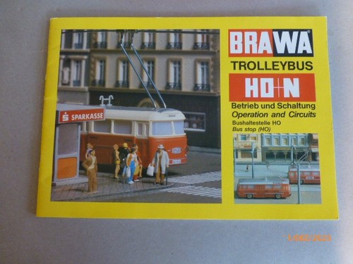 Brawa trolleybus n - trolleybus, h0