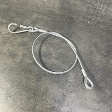 Sicherheitsseil Fallsicherung Safety 6mm 100cm BGV C1 Kettenglied unverlierbar