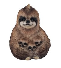 Figur Faultier Familie, klein