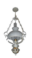  Deckenlampe Portallampe Landhausstil Glas Shabby Chic 