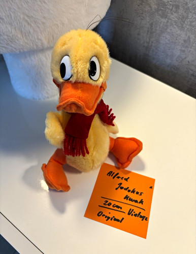 Stoff plüschtier ente - &,