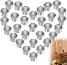 30 Silber Kerzenhalter