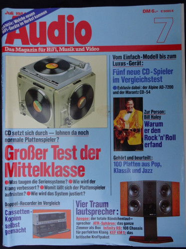 Audio apogee atr - audio, 7/84,apogee,atr