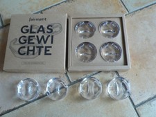 Fairment 8 Glasgewichte mit