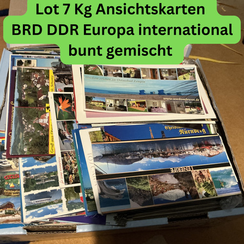 Ansichtskarte konvolut lot 7kg - ansichtskarte,