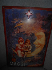 Blechschild  -- Maggi- Werbeschild