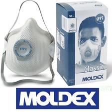 20 Atemschutzmaske FFP2 Maske MOLDEX 2405 mit Klimaventil 240515 Mundschutz