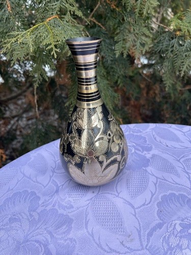 Messing vase indien - messing,