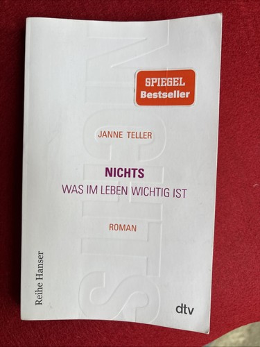 Nichts was leben - nichts, wichtig