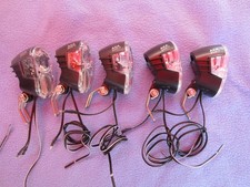 5 AXA Frontlicht Echo 15 Lux LED Licht - Edelstahl Befestigung NEU