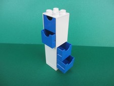 Lego Duplo Schrank Regal weiß