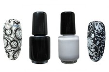 Stamping Lack je 4,5ml weiß +