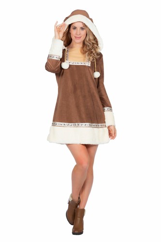 Eskimo kleid braun - eskimo-kleid,