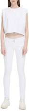 Jeans Damen Molly Jeans, Weiß