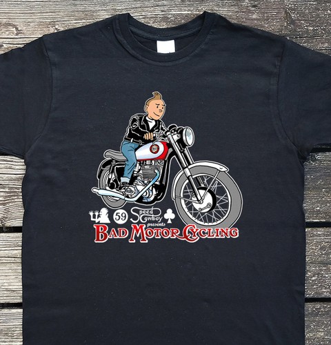 Shirt mit print vorn - t-shirt,
