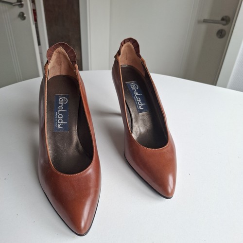 Faire lady lederschuhe pumps - lederschuhe,