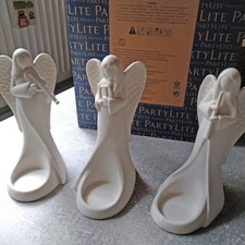 Teelichthalter Engelschor Trio