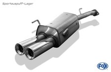 Fox Sportauspuff Opel Zafira A