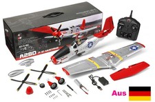 Wltoys A280 RC Flugzeug P-51 Mustang 4-Kanal 3D/6G RTF NEU!!!