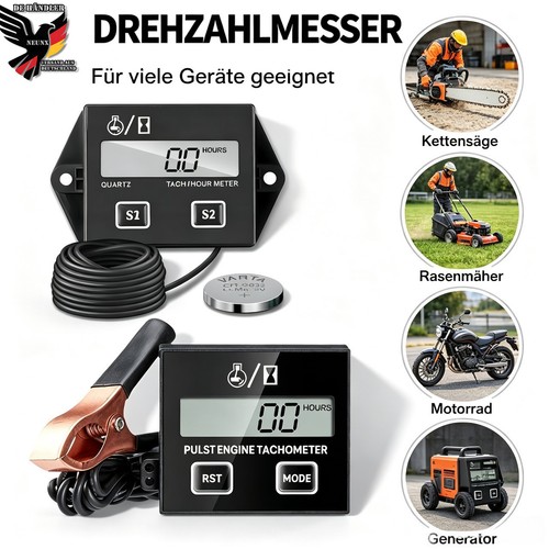 Digitaler drehzahlmesser - digitaler,