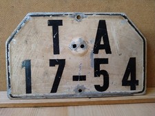 Nummernschild alu kennzeichen - nummernschild,