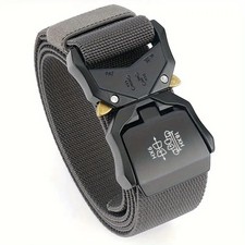 Herren Outdoor Gürtel: Elastisch mit Quick Release Schnalle - Sport - Freizeit