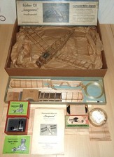 Fesselflugmodell von 1957 , Bücker 131 Jungmann mit Jaguar Motor , nie vollendet