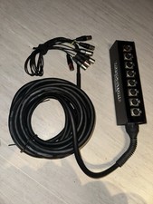 Multicore 8 XLR -Channel, 10m, Stagebox