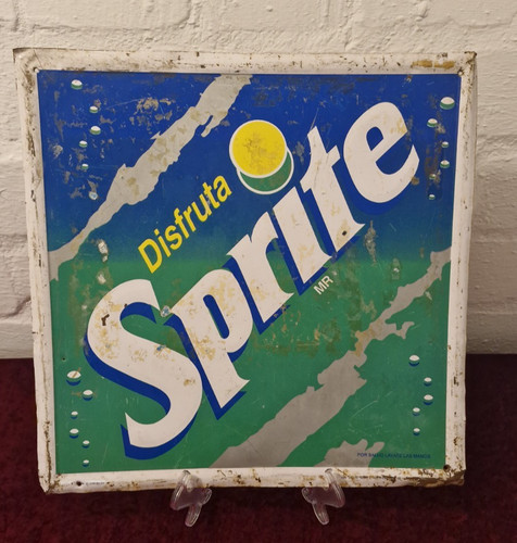 Sprite altes blechschild - sprite,