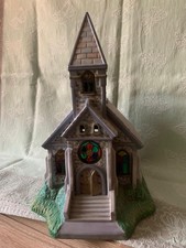 Partylite, Olde World Village #2, Kirche, Teelichthaus
