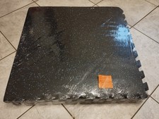 Amazon Basics, Puzzlematte aus Gummi, Blau gesprenkelt, Set 6 x ca.61x61 cm, Neu