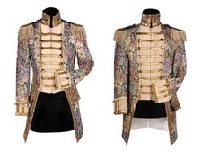 edle Kostüm Jacke Uniform Barock Disitinguished Damen Herren Karneval Fasching 