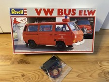 Revell 7330 VW Bus ELW Feuerwehr 1:25 inklusive LED Beleuchtung und Blaulicht