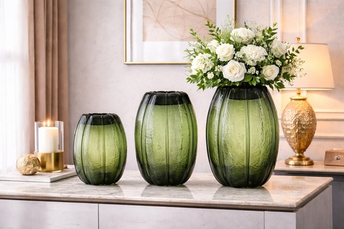 3er set glasvase modern - 3er,