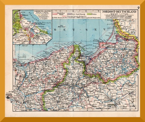 Nordost deutschland landkarte - nordost-deutschland, +landkarte